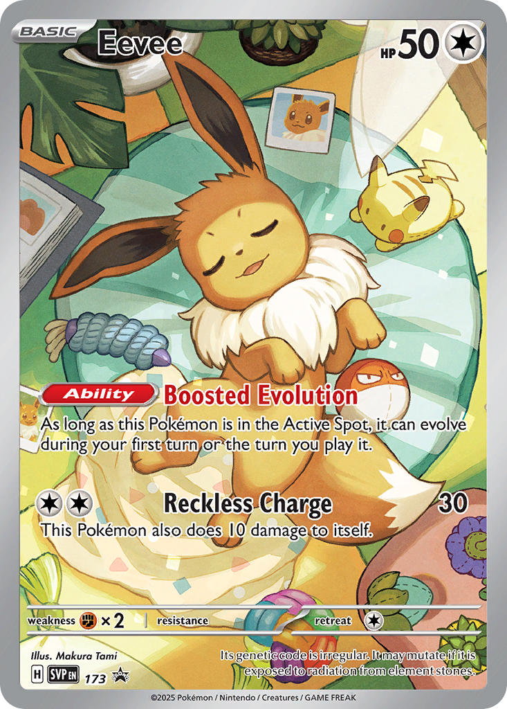 Eevee — illustrated card