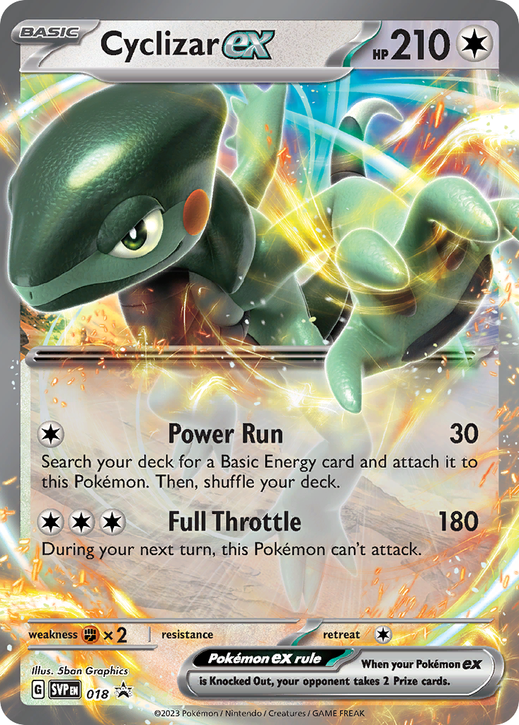 Cyclizar ex — illustrated card