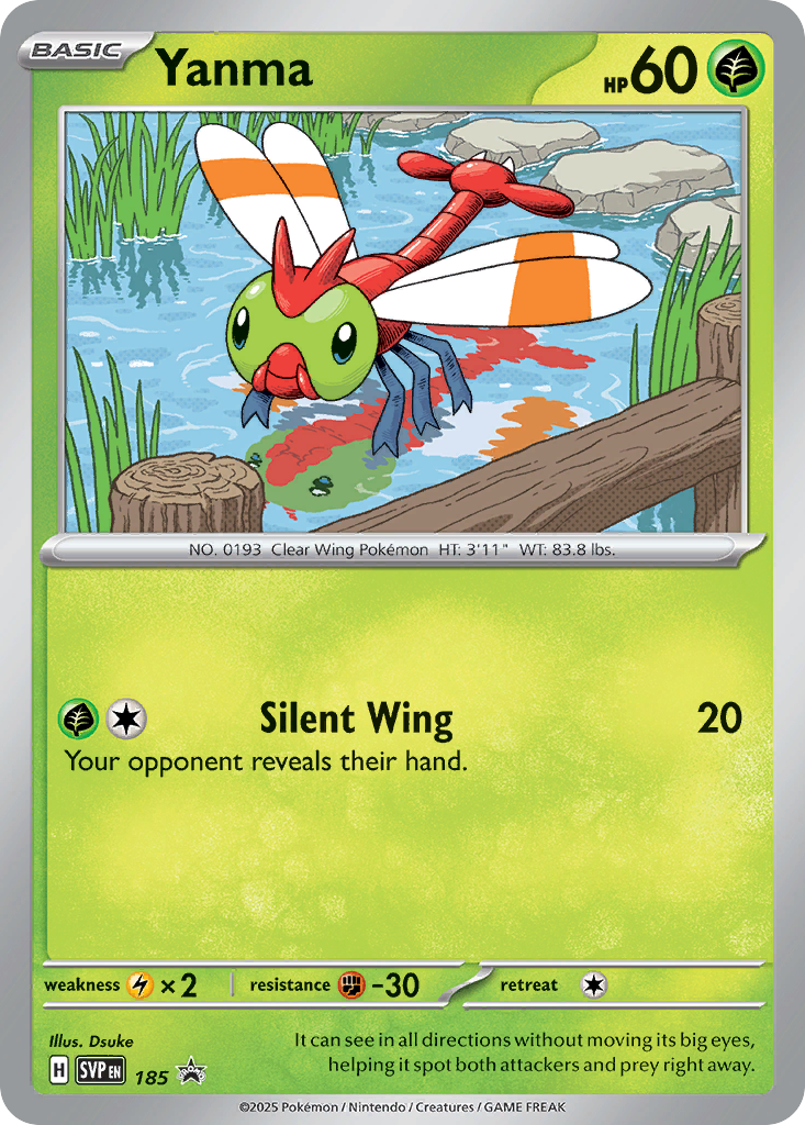 Yanma — illustrated card