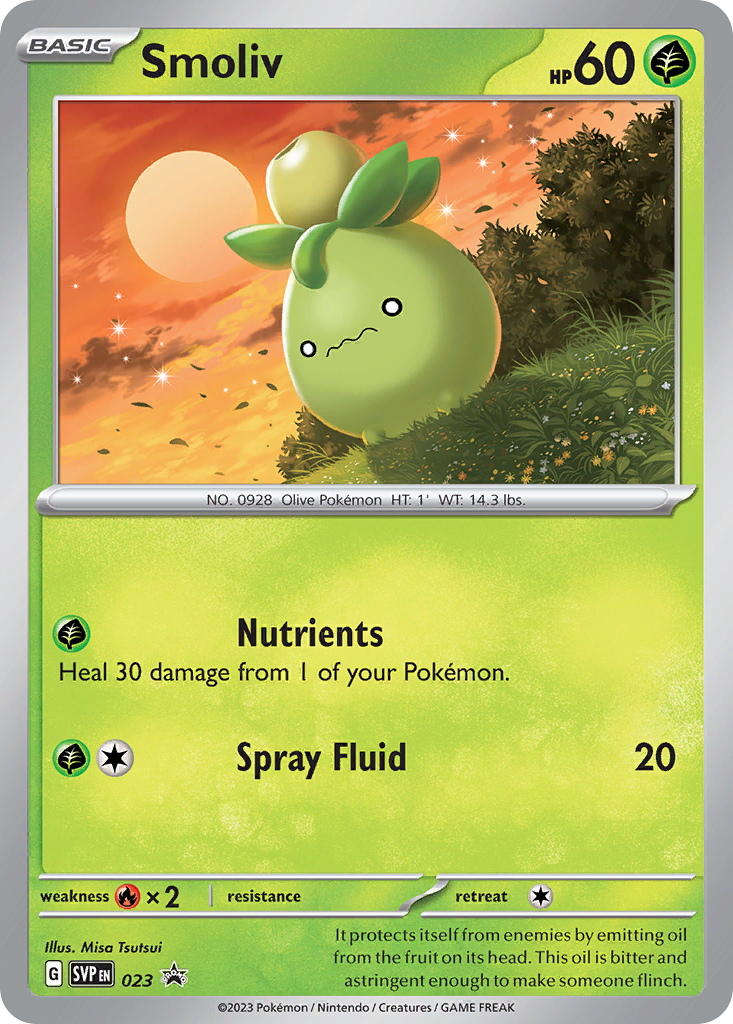 Smoliv — illustrated card