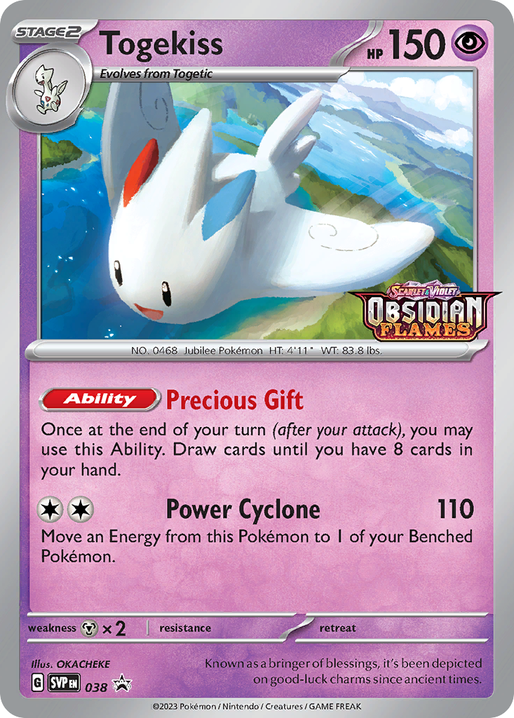 Togekiss — illustrated card