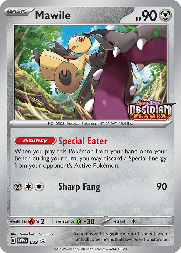 Mawile — illustrated card