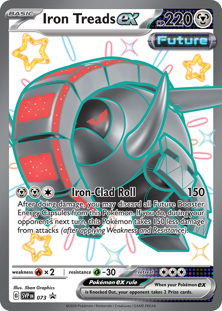 Iron Treads ex — illustrated card