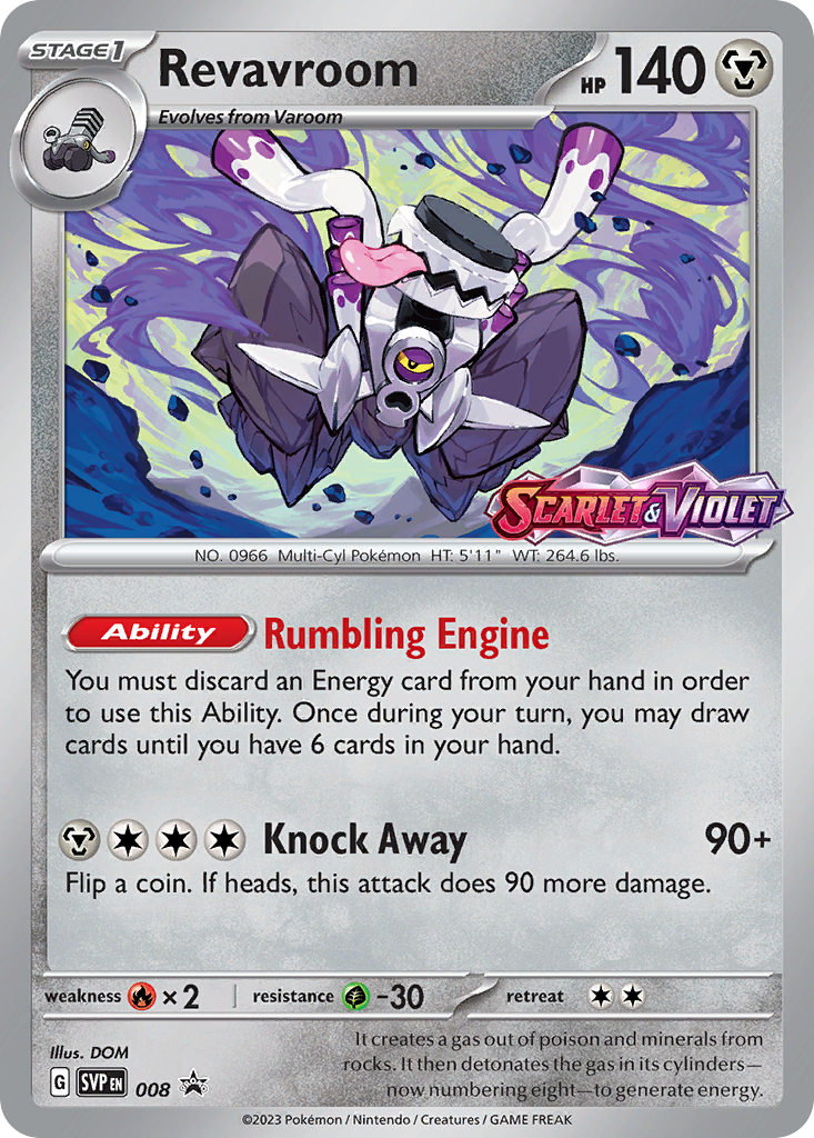 Revavroom — illustrated card