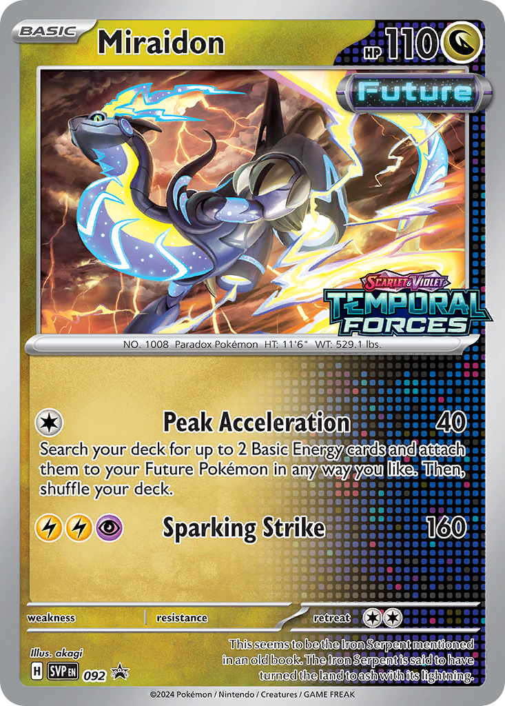 Miraidon — illustrated card