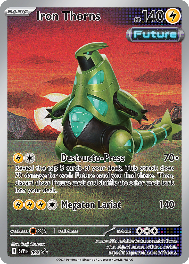 Iron Thorns — illustrated card