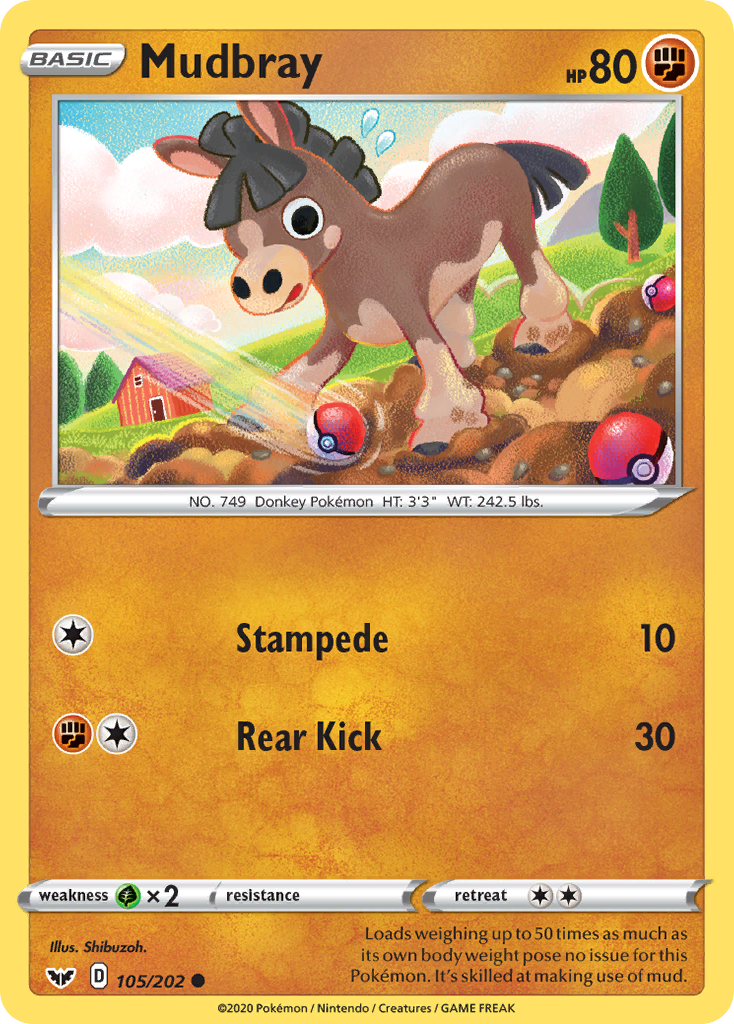Mudbray — illustrated card