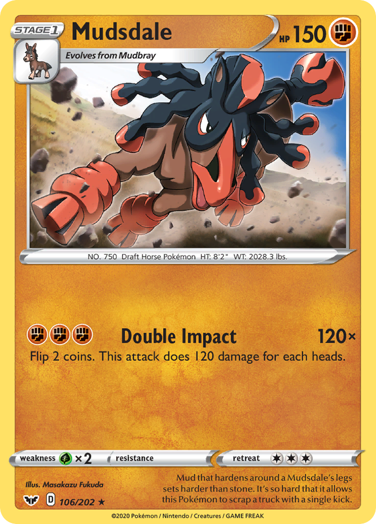 Mudsdale — illustrated card
