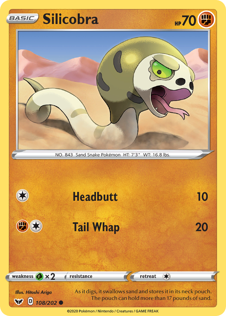 Silicobra — illustrated card