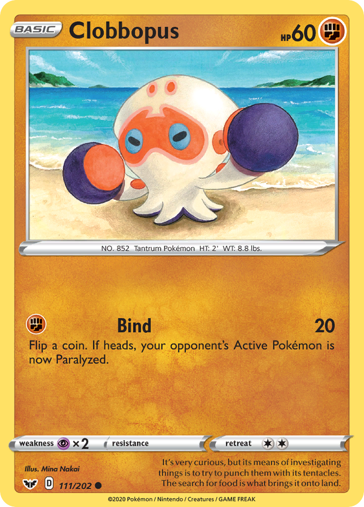 Clobbopus — illustrated card