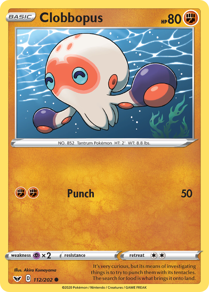 Clobbopus — illustrated card