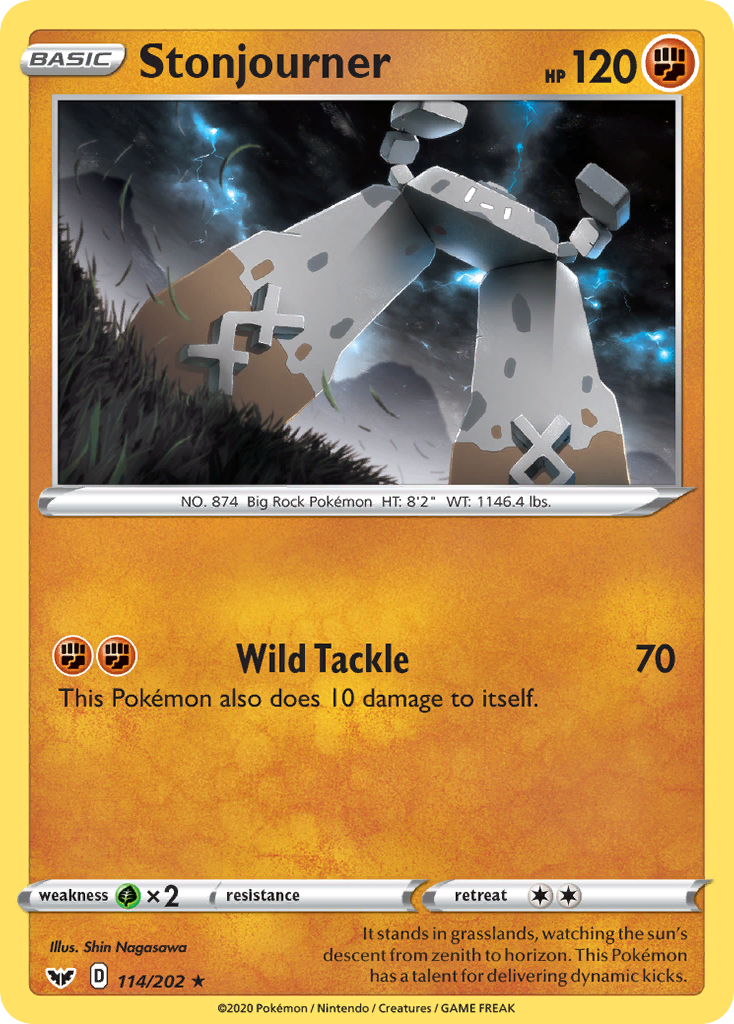 Stonjourner — illustrated card