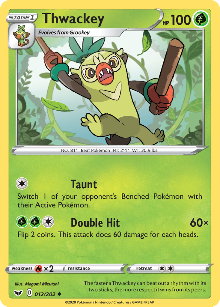 Thwackey — illustrated card