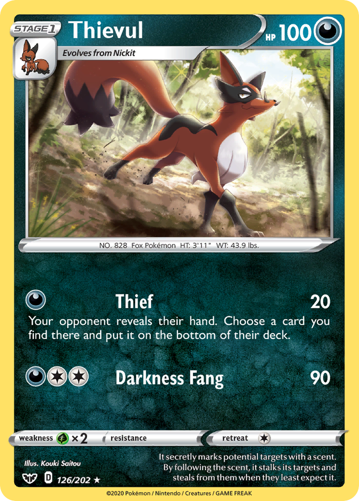Thievul — illustrated card