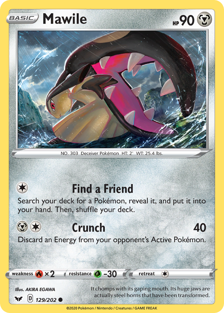 Mawile — illustrated card