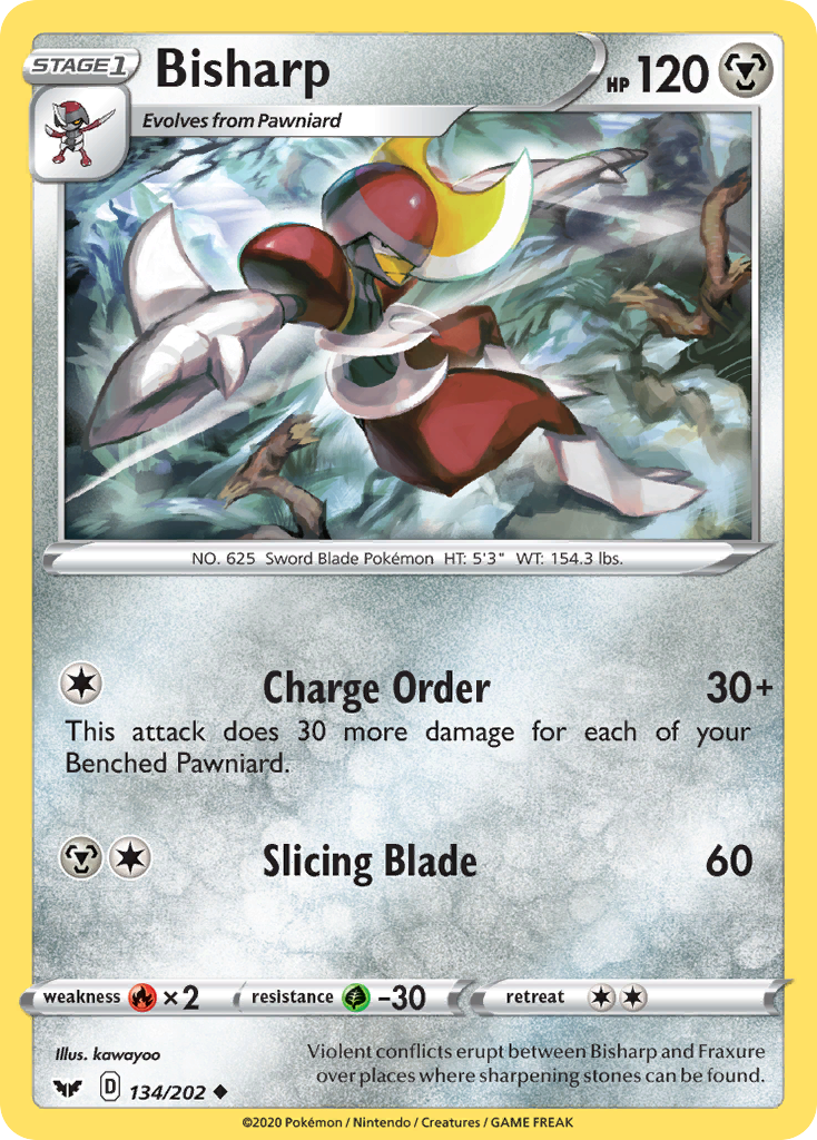 Bisharp — illustrated card