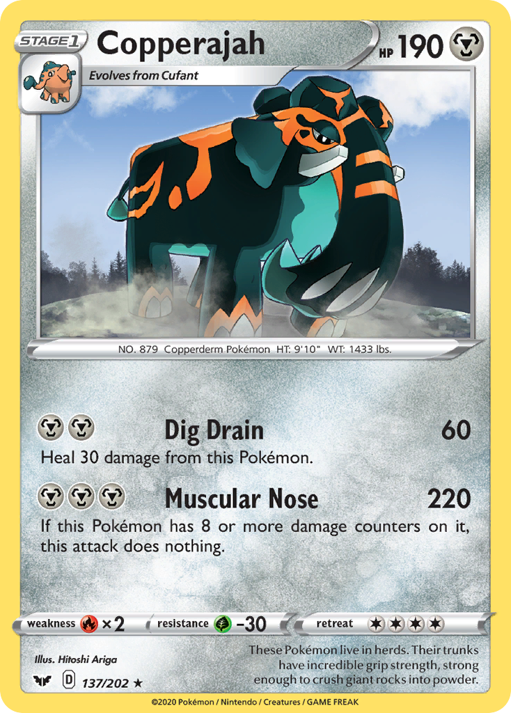 Copperajah — illustrated card