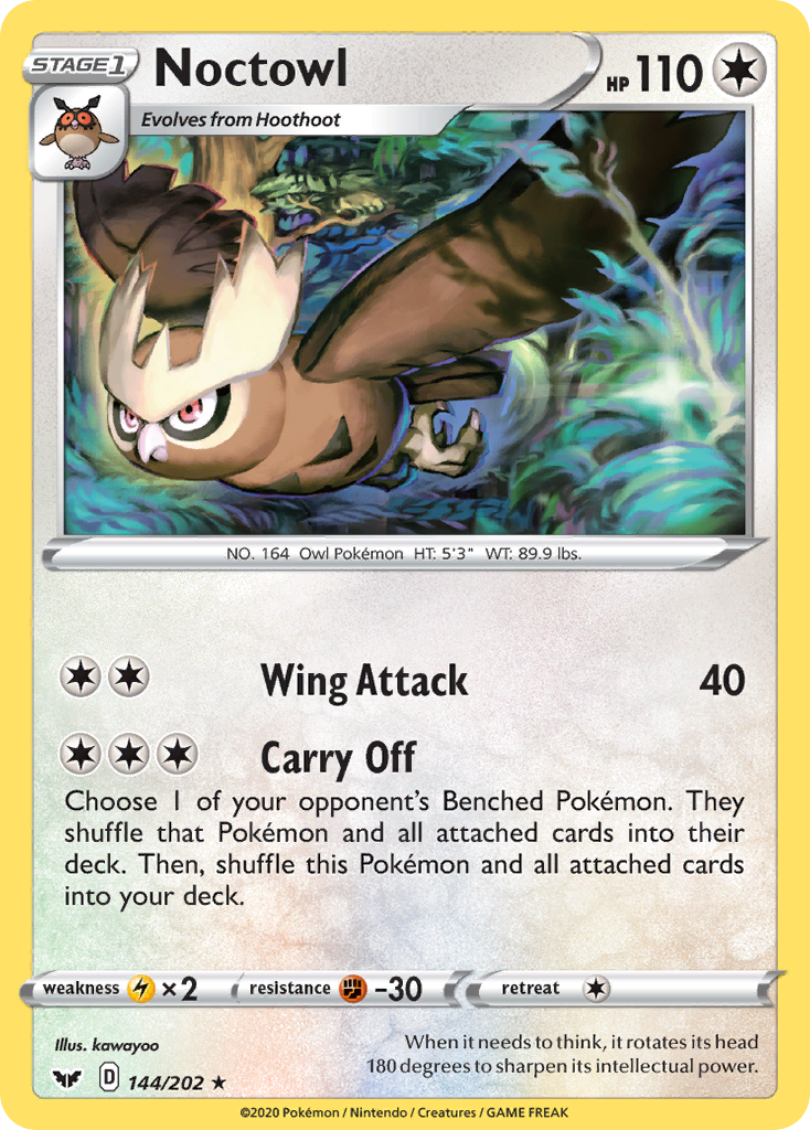 Noctowl — illustrated card