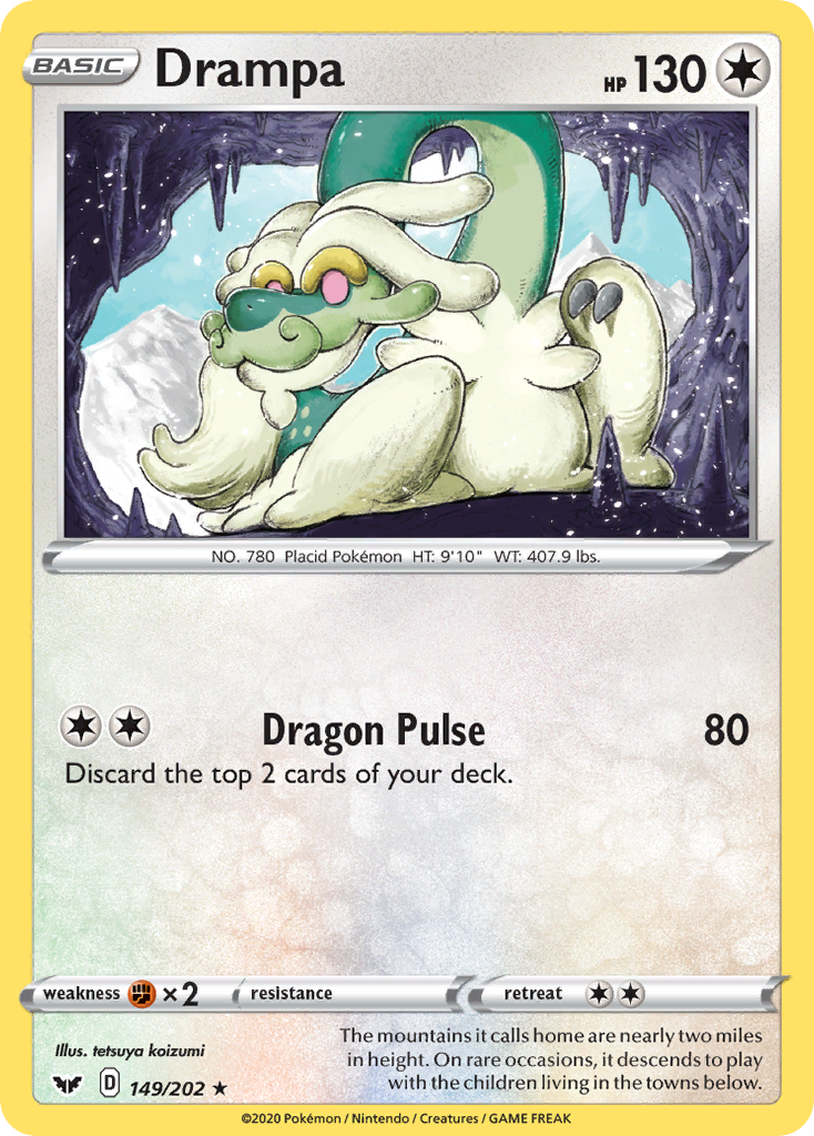 Drampa — illustrated card
