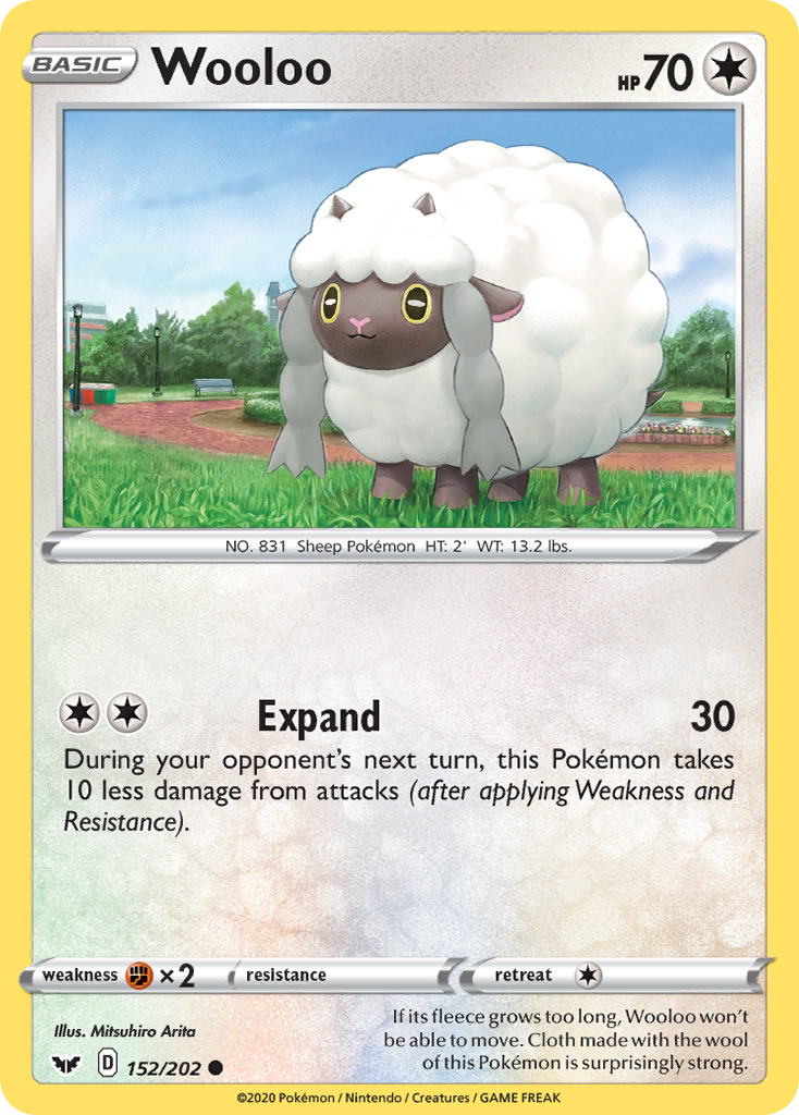 Wooloo — illustrated card