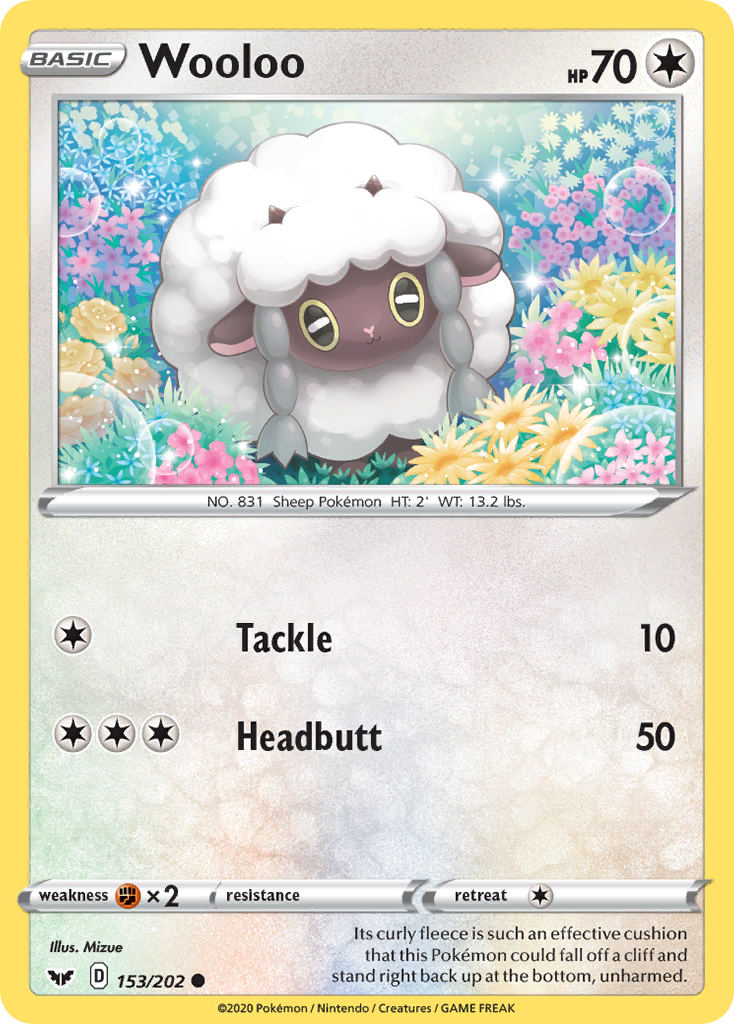 Wooloo — illustrated card