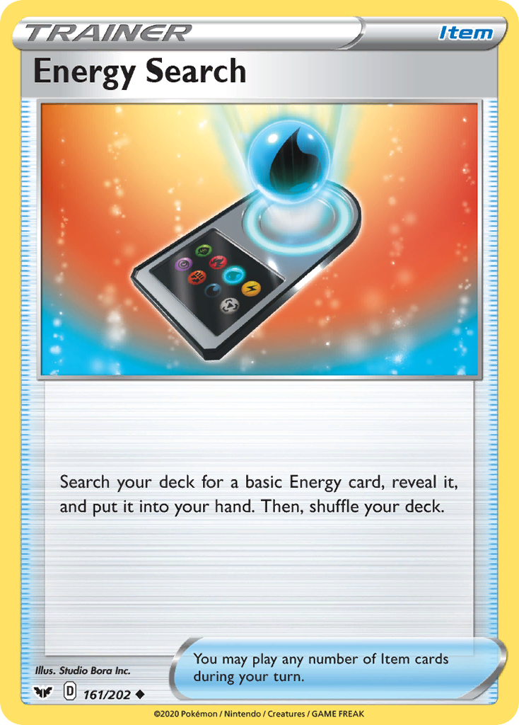 Energy Search — illustrated card