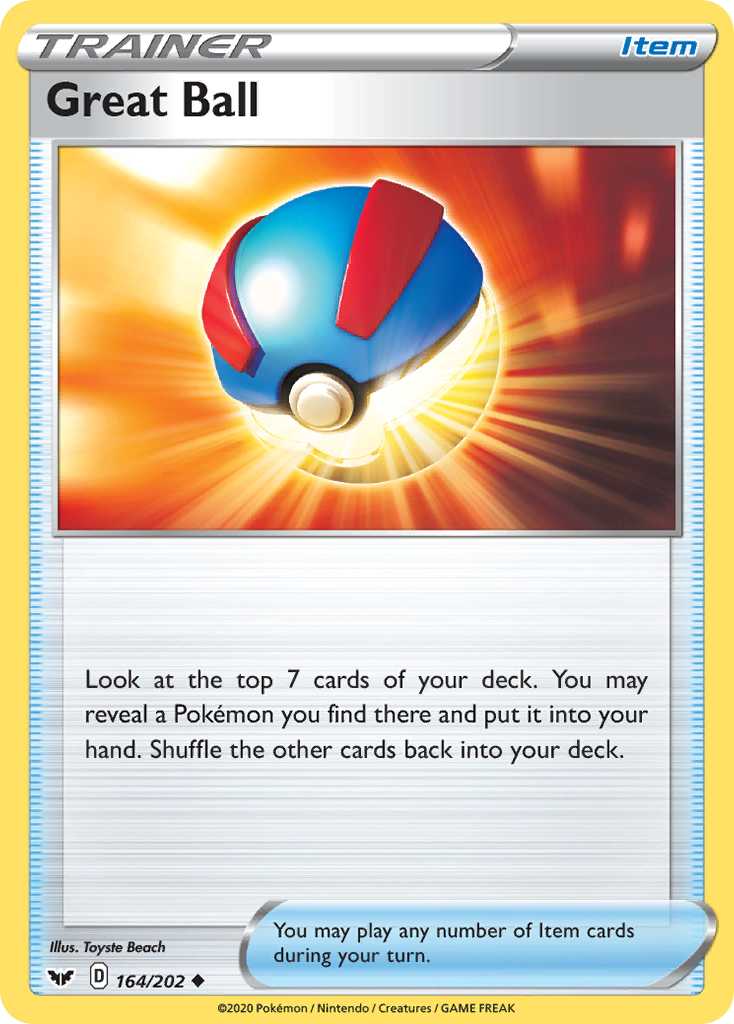 Great Ball — illustrated card