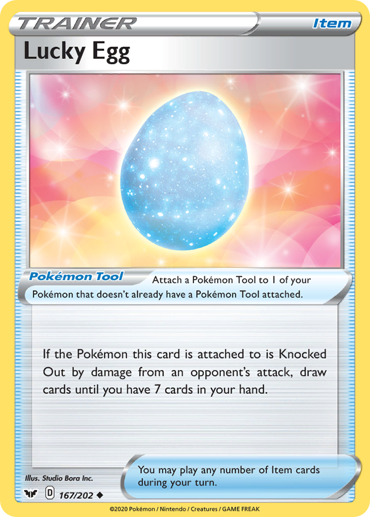 Lucky Egg — illustrated card