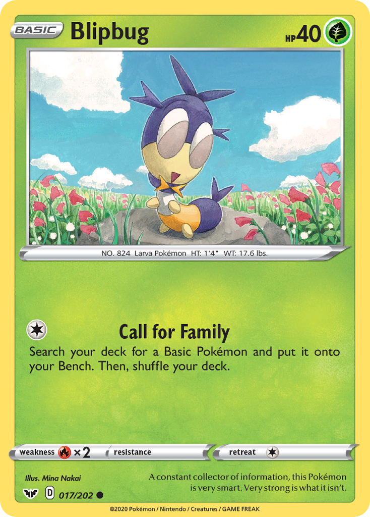 Blipbug — illustrated card
