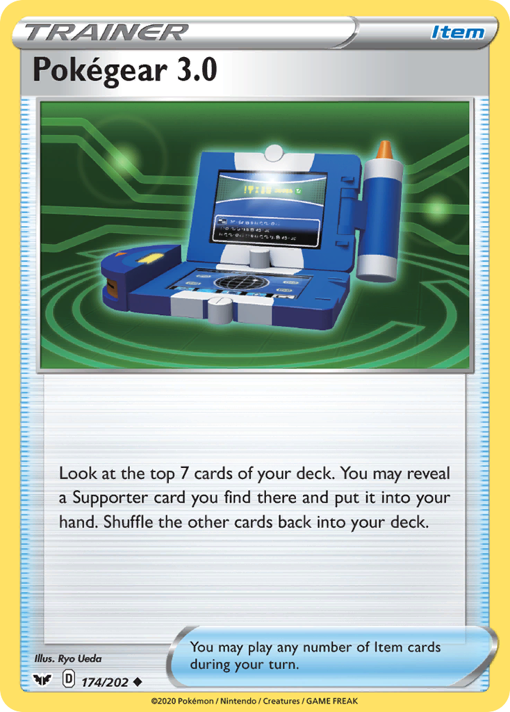 Pokégear 3.0 — illustrated card