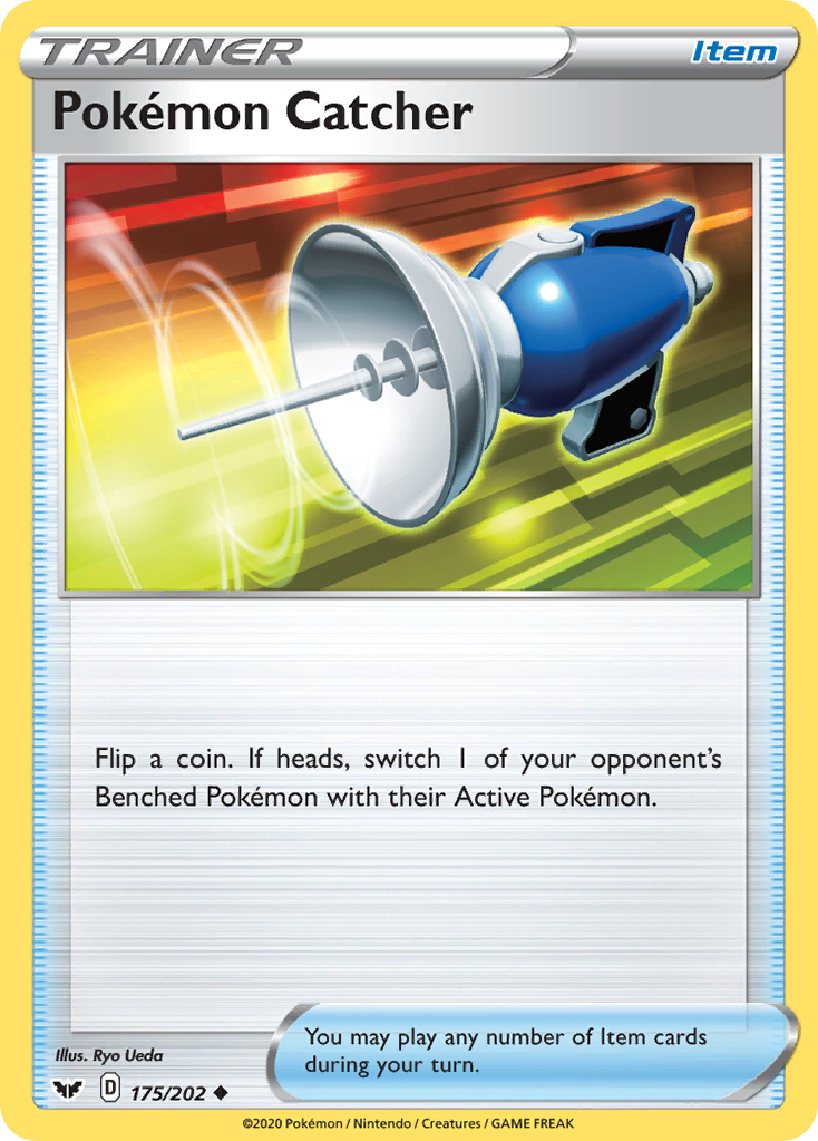 Pokémon Catcher — illustrated card