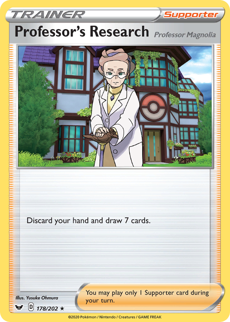 Professor's Research (Professor Magnolia) — illustrated card