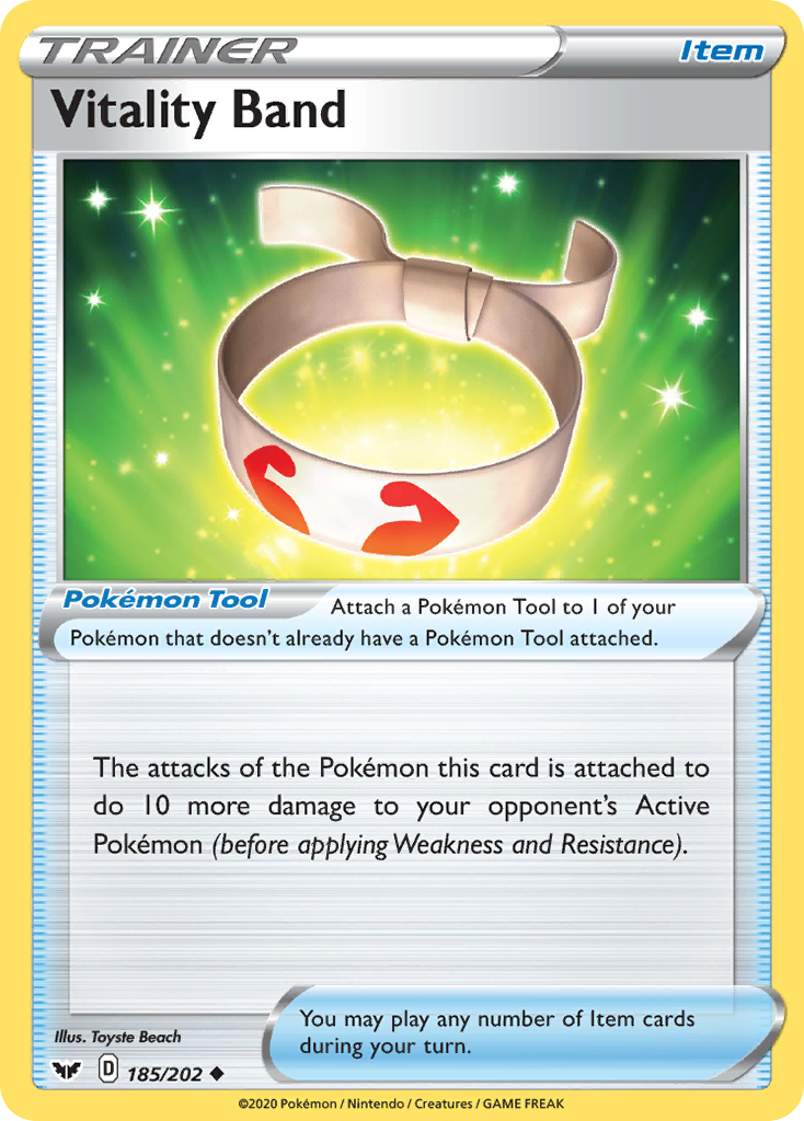 Vitality Band — illustrated card