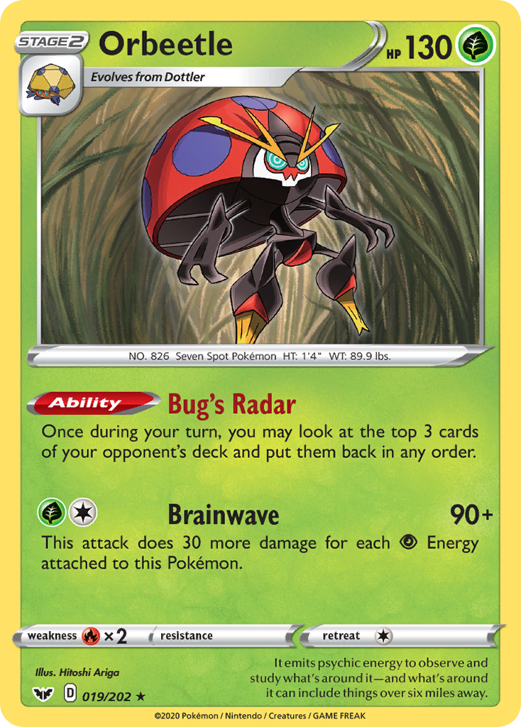 Orbeetle — illustrated card