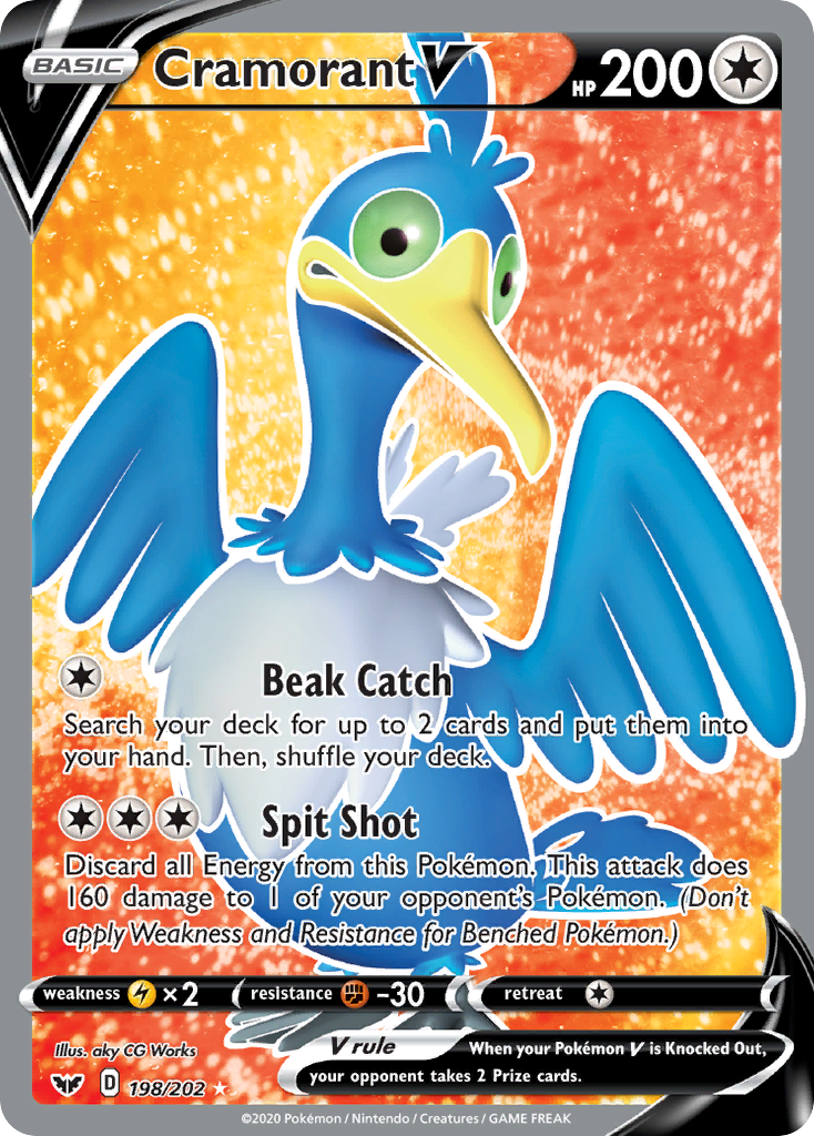 Cramorant V — illustrated card