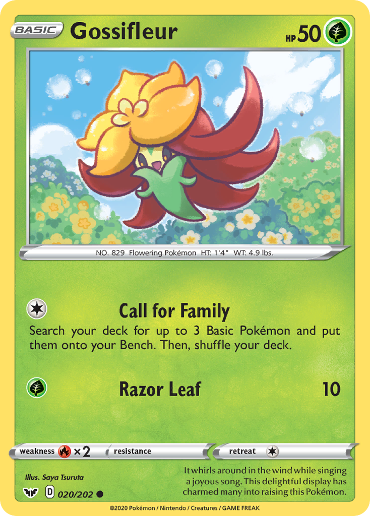 Gossifleur — illustrated card