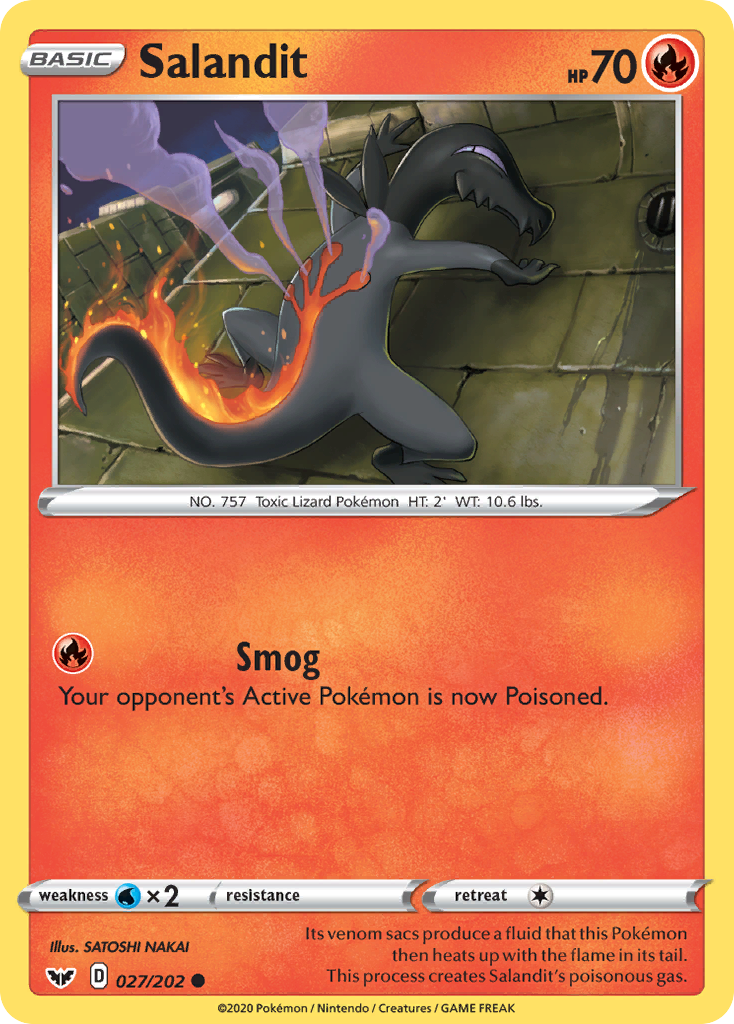 Salandit — illustrated card