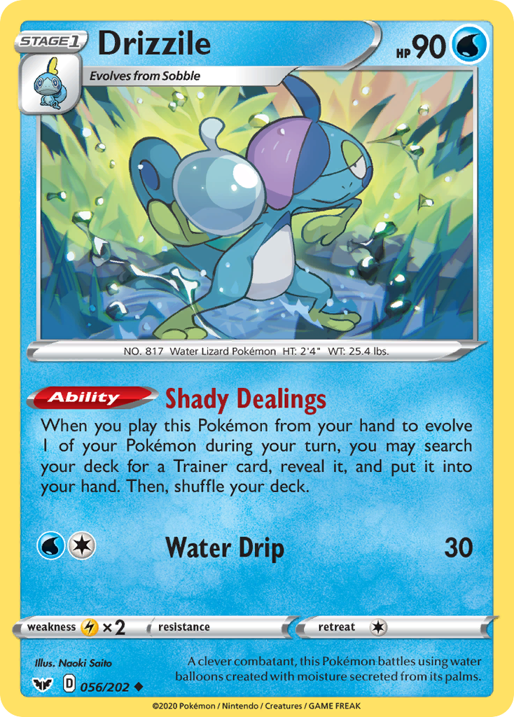 Drizzile — illustrated card
