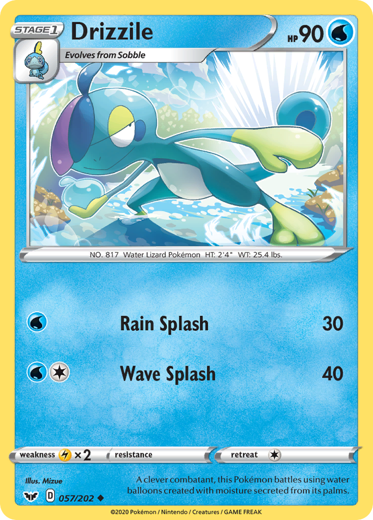 Drizzile — illustrated card
