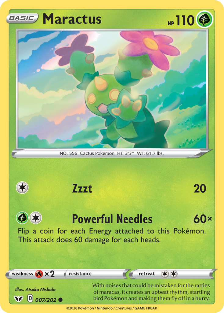 Maractus — illustrated card
