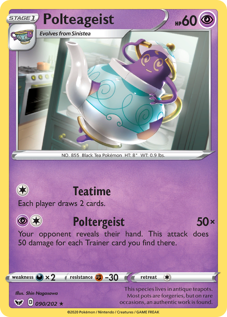 Polteageist — illustrated card