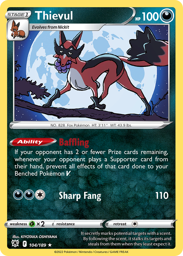 Thievul — illustrated card
