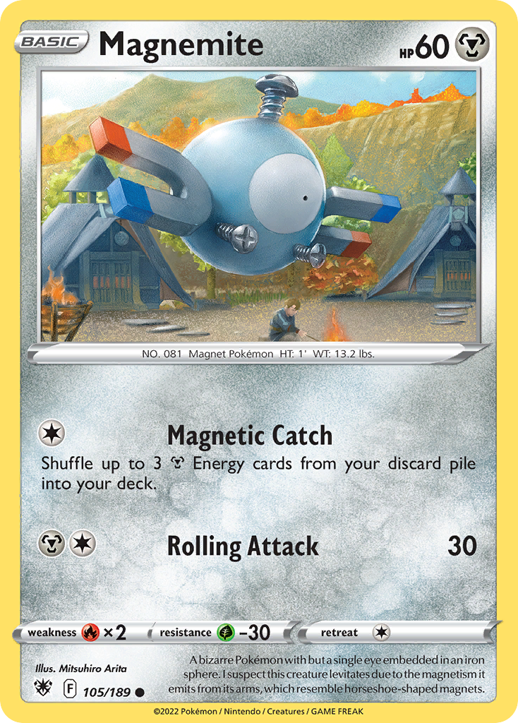 Magnemite — illustrated card