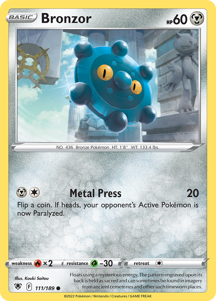Bronzor — illustrated card