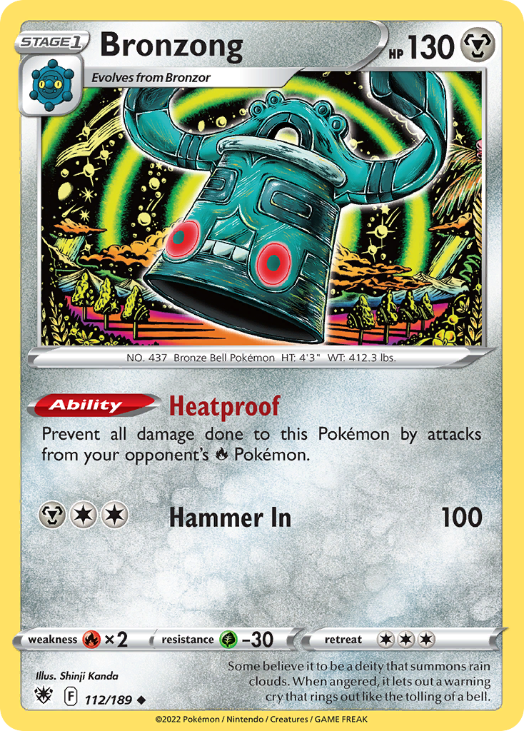 Bronzong — illustrated card