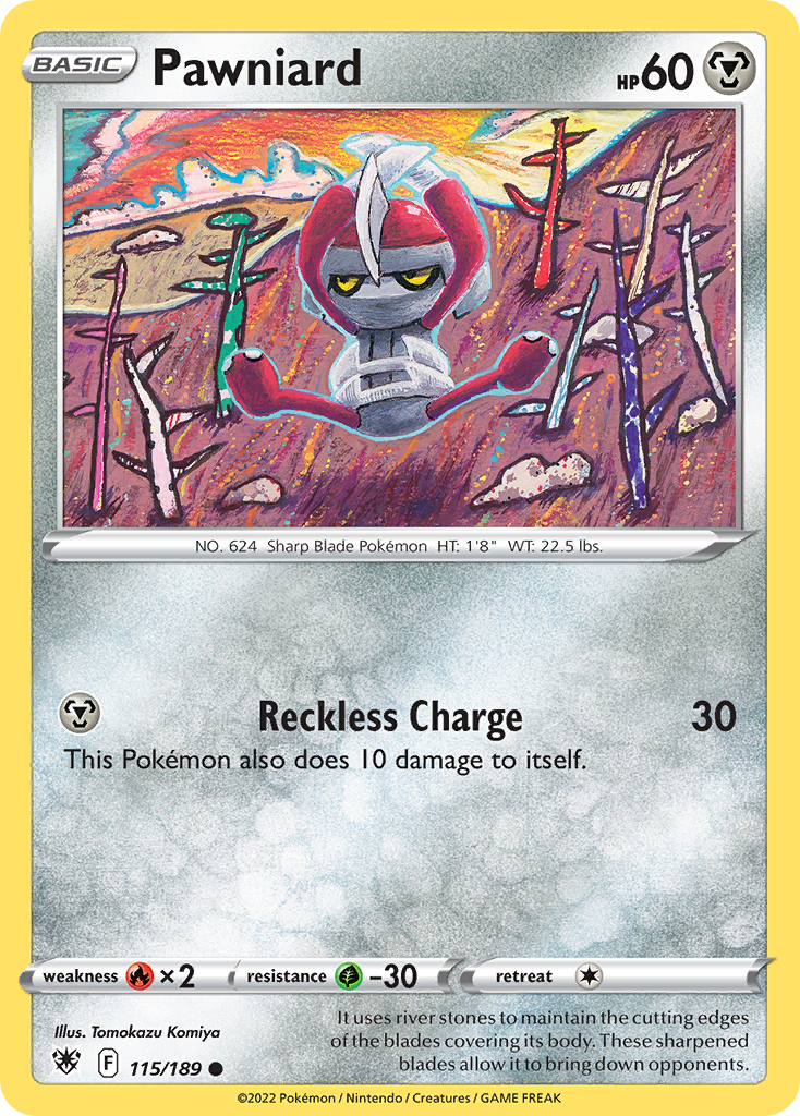 Pawniard — illustrated card
