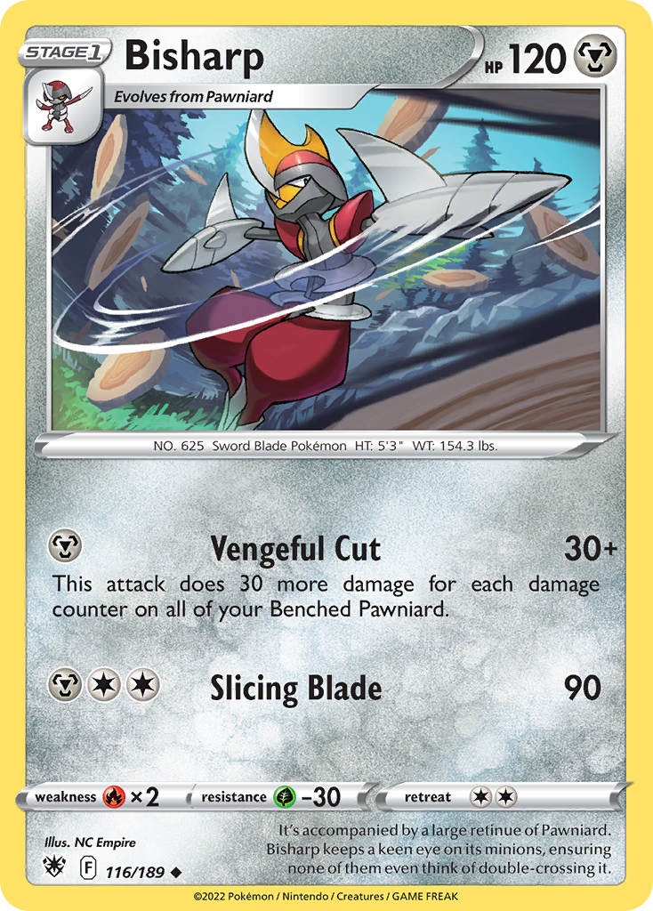 Bisharp — illustrated card