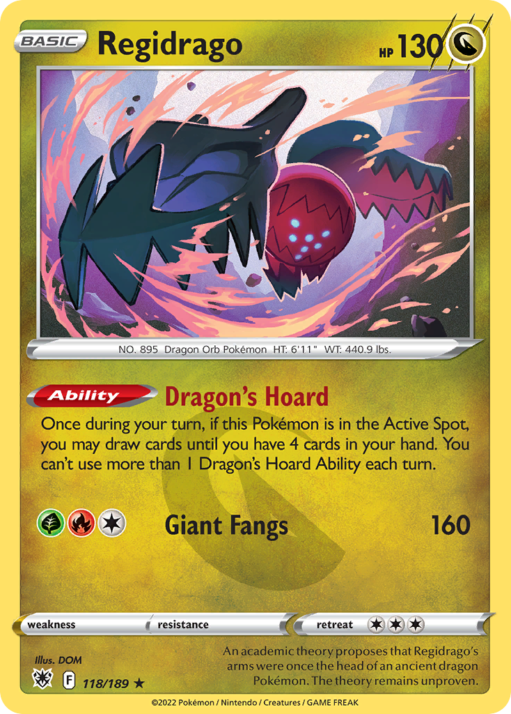 Regidrago — illustrated card