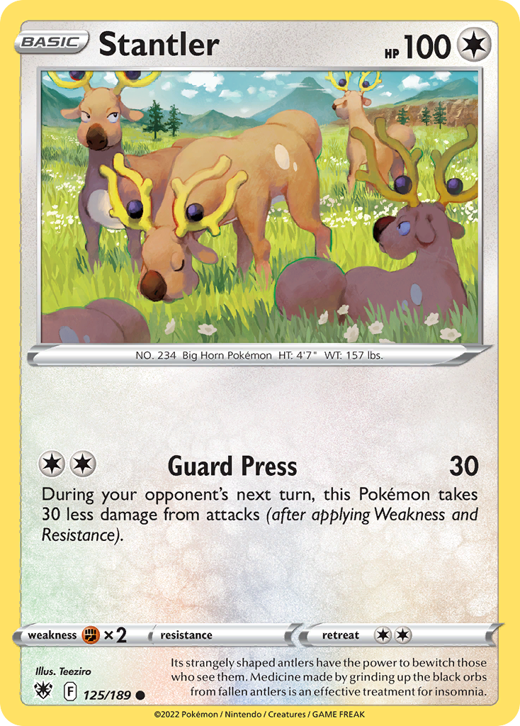 Stantler — illustrated card