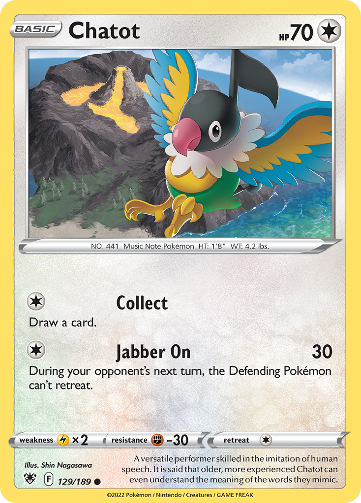 Chatot — illustrated card